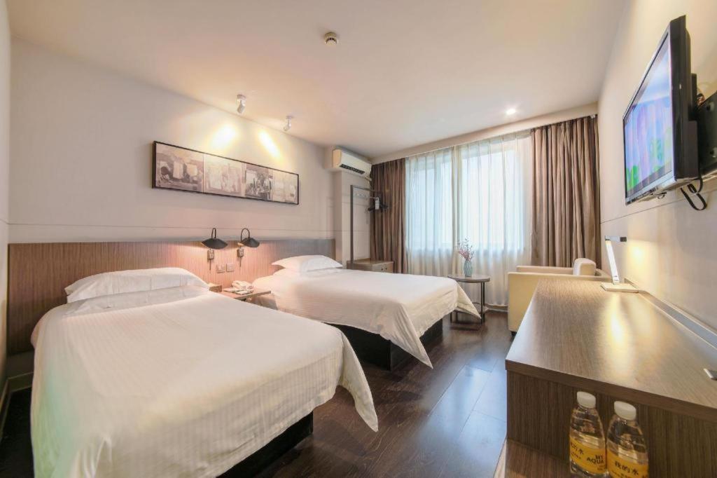 Jinjiang Inn Select Wuhan Xinhua Road Xiehe Hospital Exteriör bild